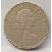 AUSTRALIA 1953 . FLORIN . ERROR . AWESOME LARGE LIP